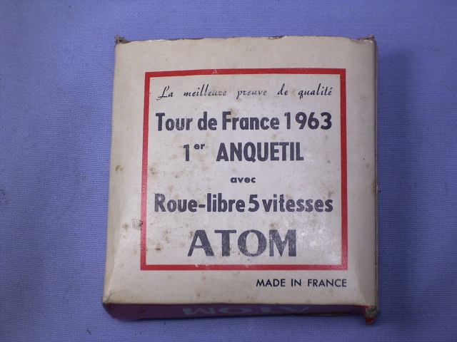 ATOM Tour de France 1963 1 er ANQUETIL freewheel