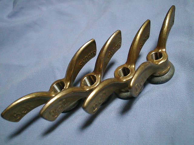 Bell Bronze wingnuts