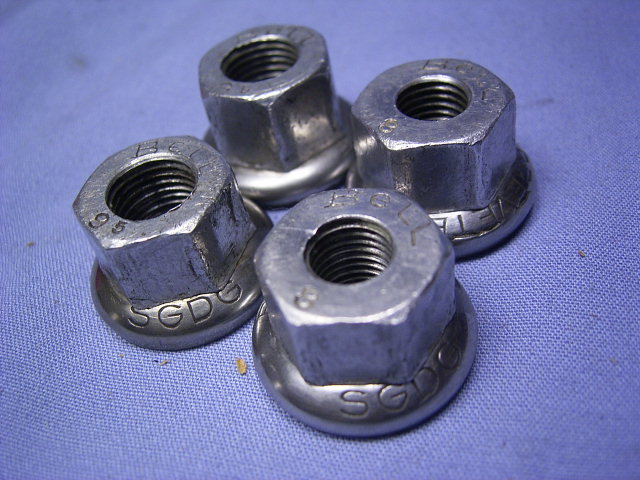 Bell Alloy Track Nuts