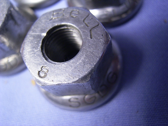 Bell Alloy Track Nuts
