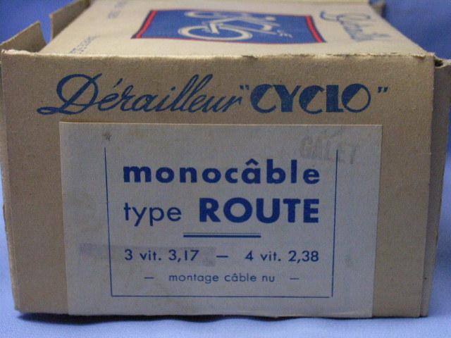 CYCLO monocable type ROUTE rear derailleur