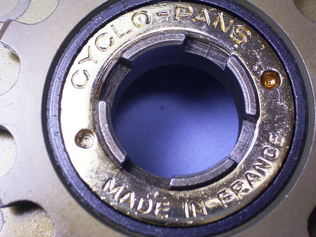 CYCLO PANS freewheel 5 speed (alloy model, gold cover)