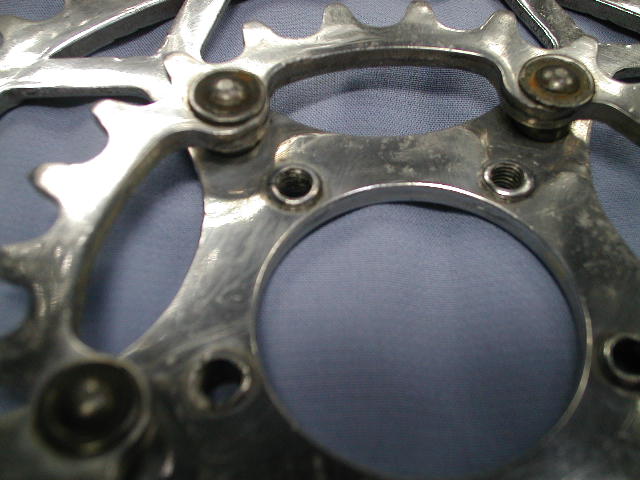 CYCLO ROSA alloy chainring (touriste model)