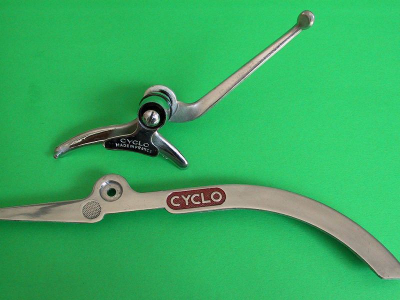 CYCLO ROSA direct lever operate front derailleur with chain guard