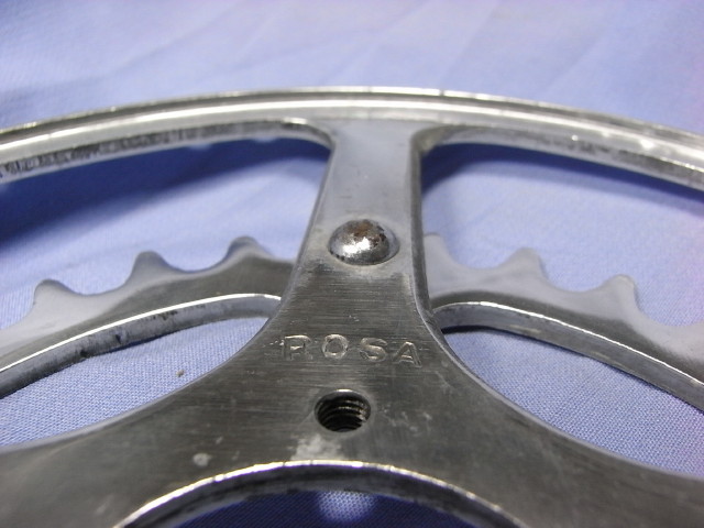 CYCLO ROSA alloy chainring (midrane model)